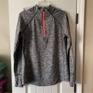 Tangerine long-sleeve activewear jacket size L